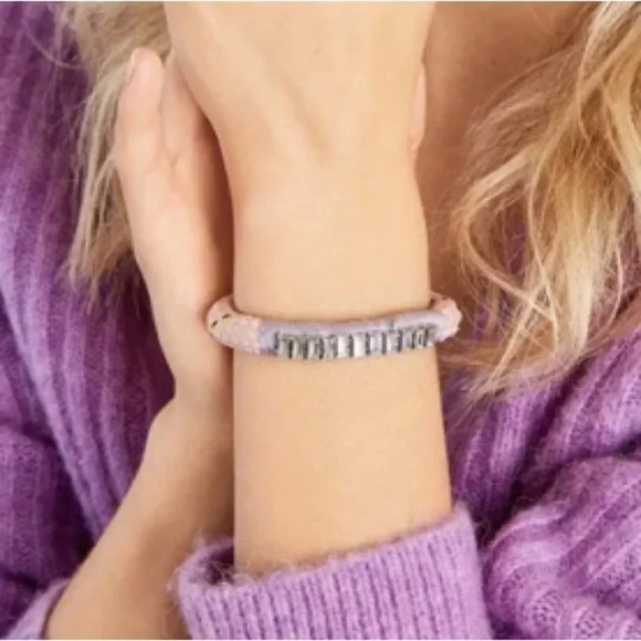 Stella & Dot Know The Ropes Blush With Baguette Stones - Picture 2 of 4